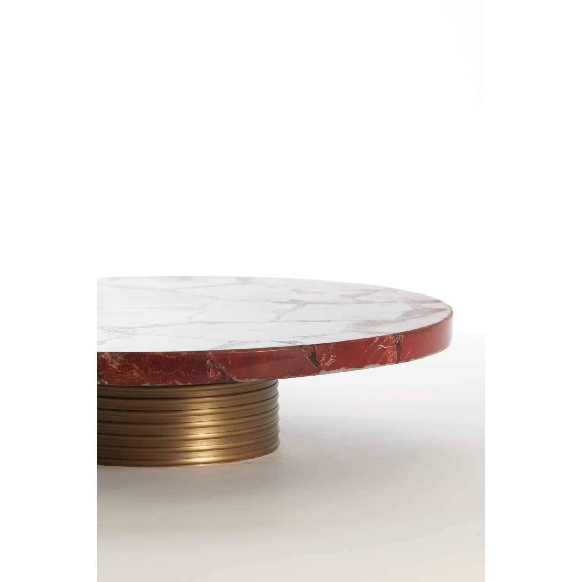 Light & Living Schaal Belo - Rood - Ø35x8cm