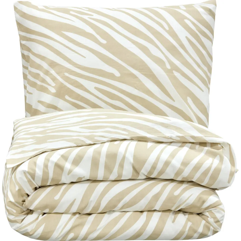 Kwantum Beddengoed | Dekbedovertrekken | Dekbedovertrek Casey Beige 240×240 Cm 240X240CM