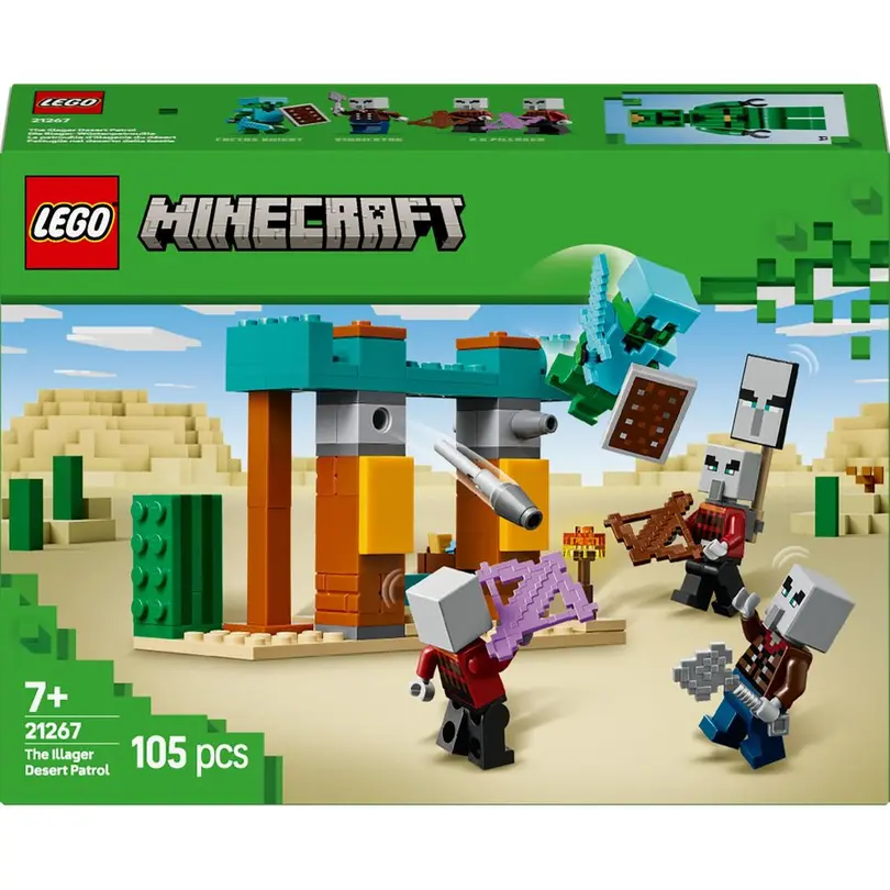 Bausatz 105-teilig Minecraft