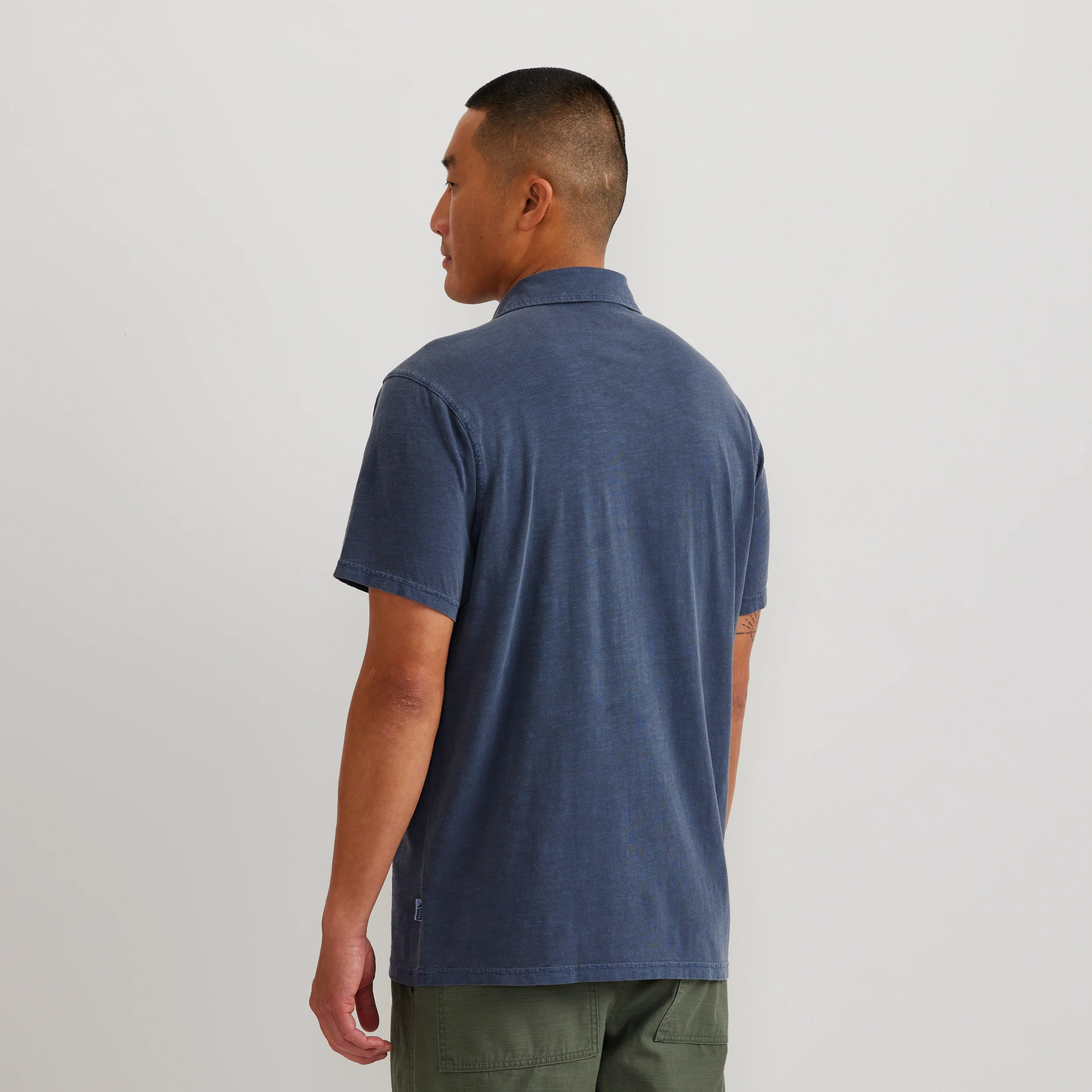 Men's Sunwashed Cotton Pocket Polo