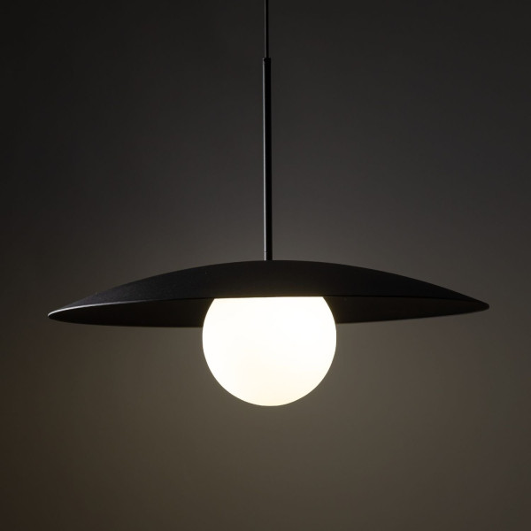 Lampa wisząca SLATE BLACK GLASS 10637 TK Lighting