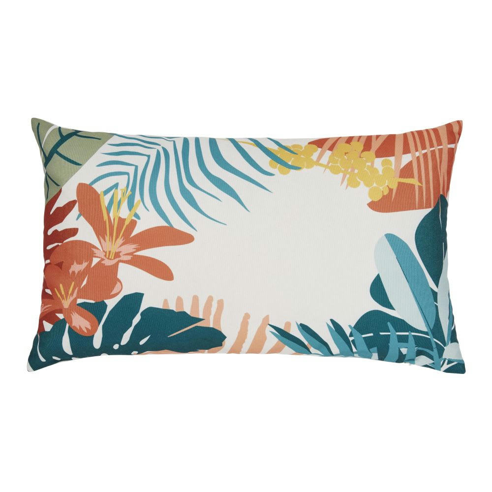 TERESINA - Coussin motif imprimé floral multicolore 30x50