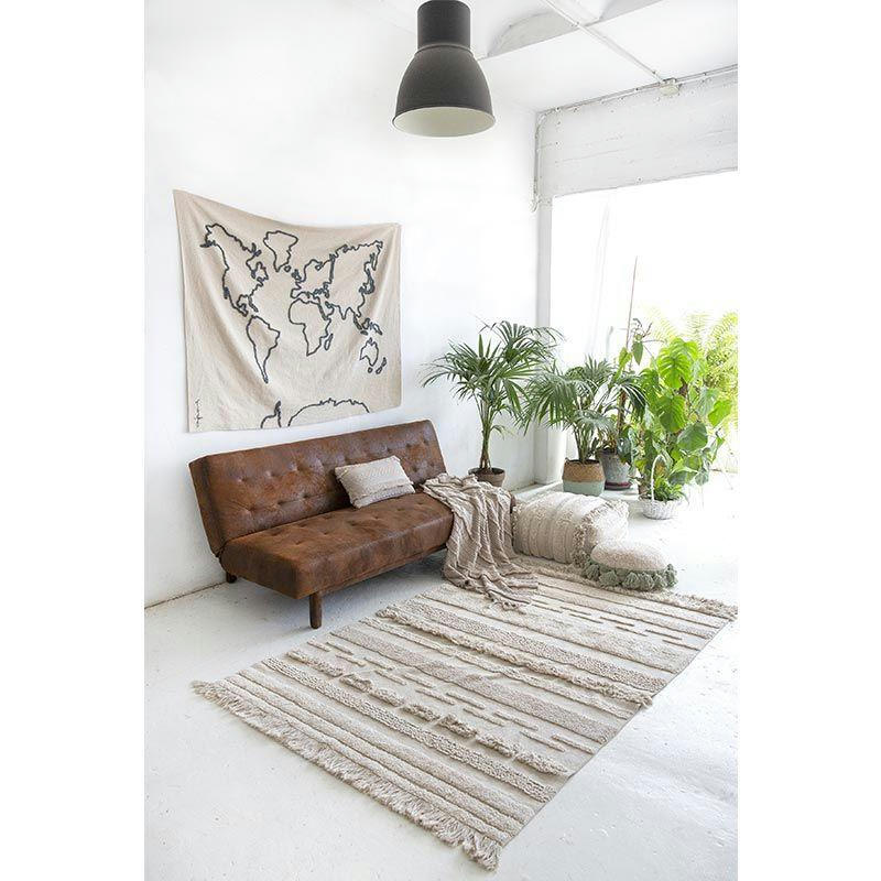 AIR - Tapis coton air naturel 140x200