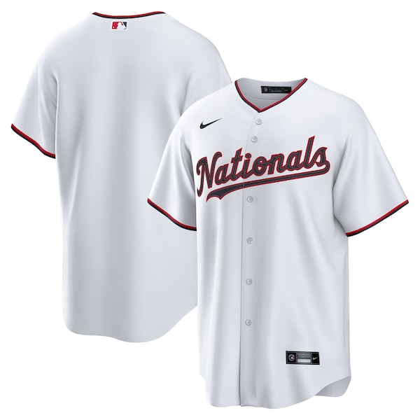 Washington Nationals Nike Home Replica Jersey - White/Navy