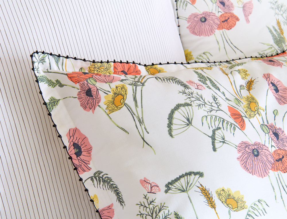 Linge de litLes coquelicots