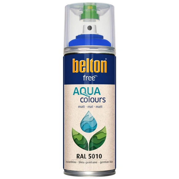 Sprühlack »Free«, 400 ml, enzianblau