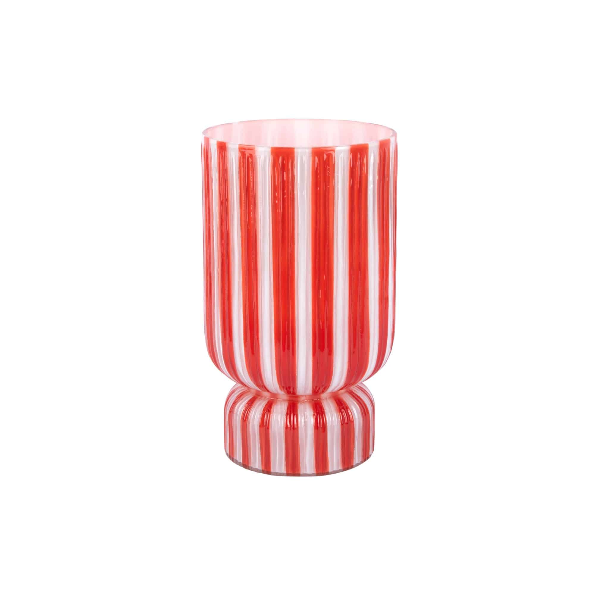 Present Time vaas Raydo Retro - rood - Ø25cm