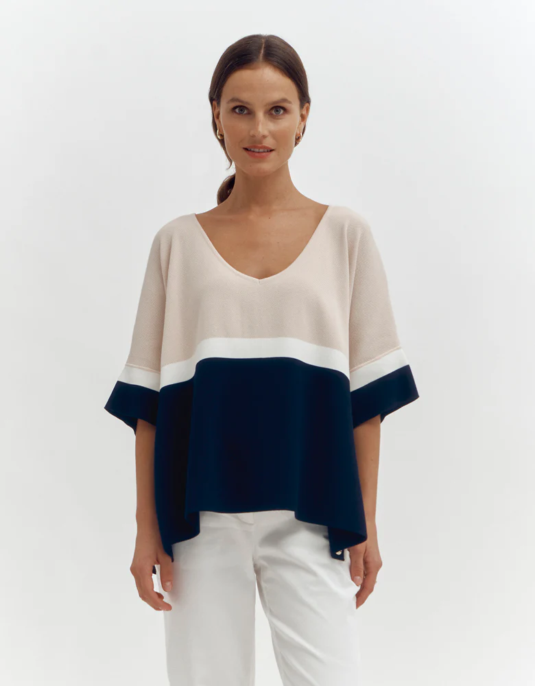 Pull/cape maille oversize ANESS/87206/886