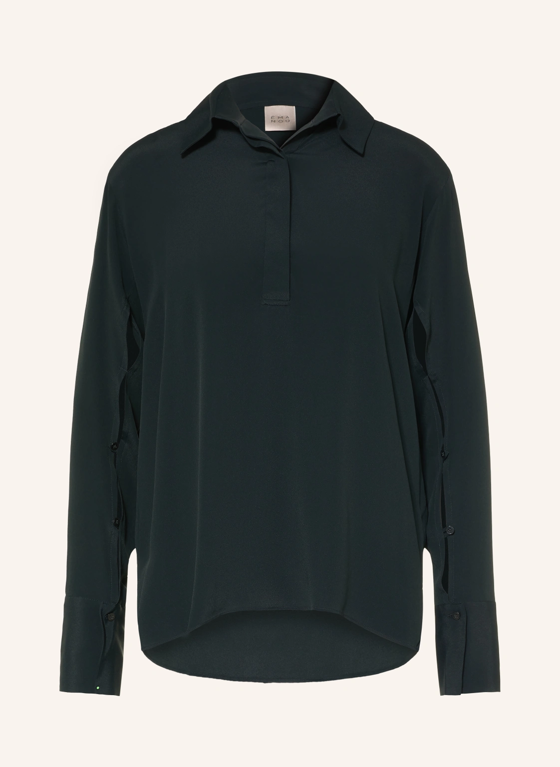 ÉMANOU Blusenshirt VIOLETTE mit Seide