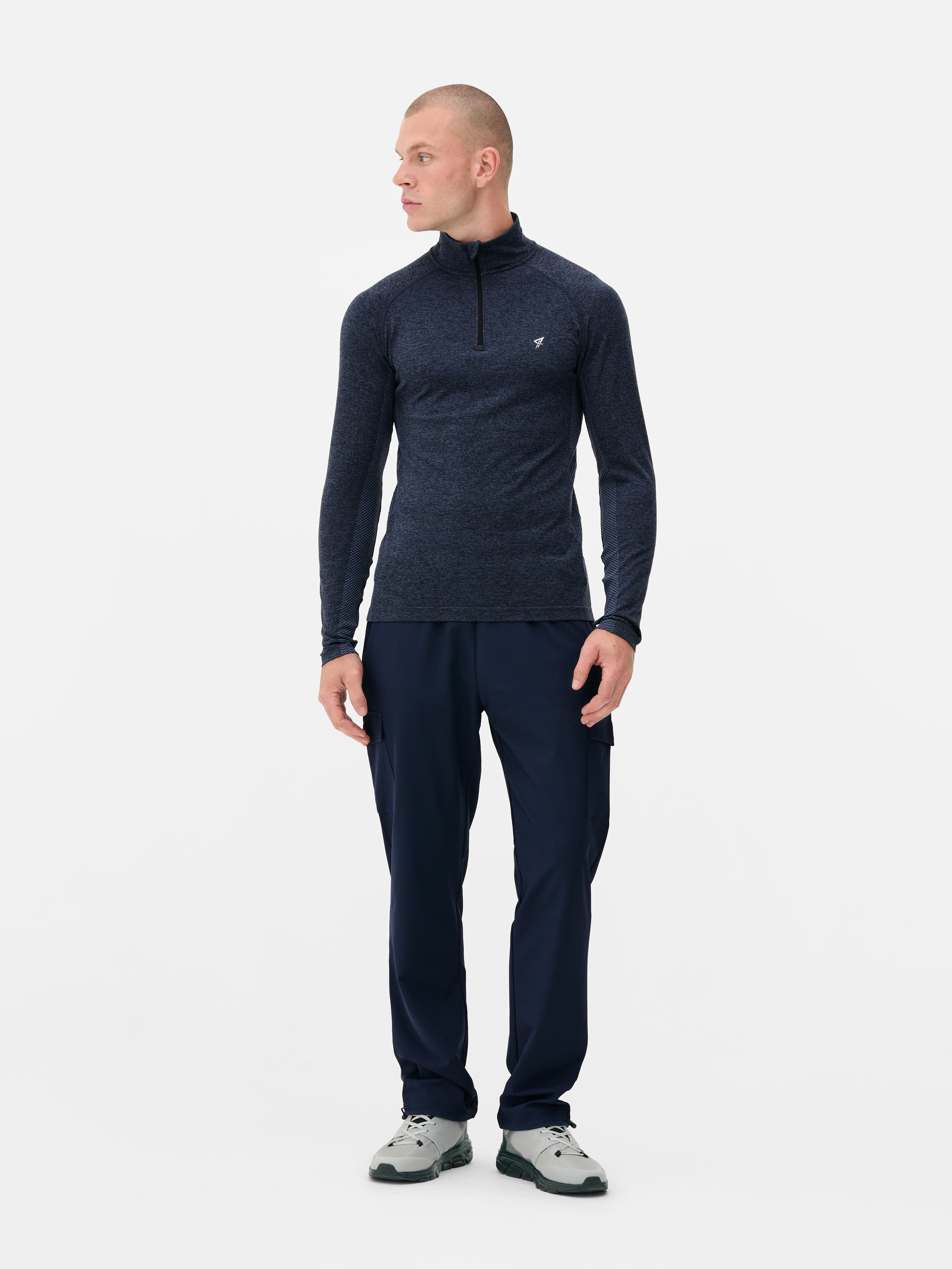 Quarter Zip Performance T-Shirt