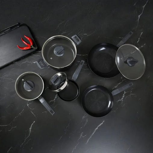 Stanley Rogers Statement 5 Piece Cookware Set | Ceramic Non-Stick5pc