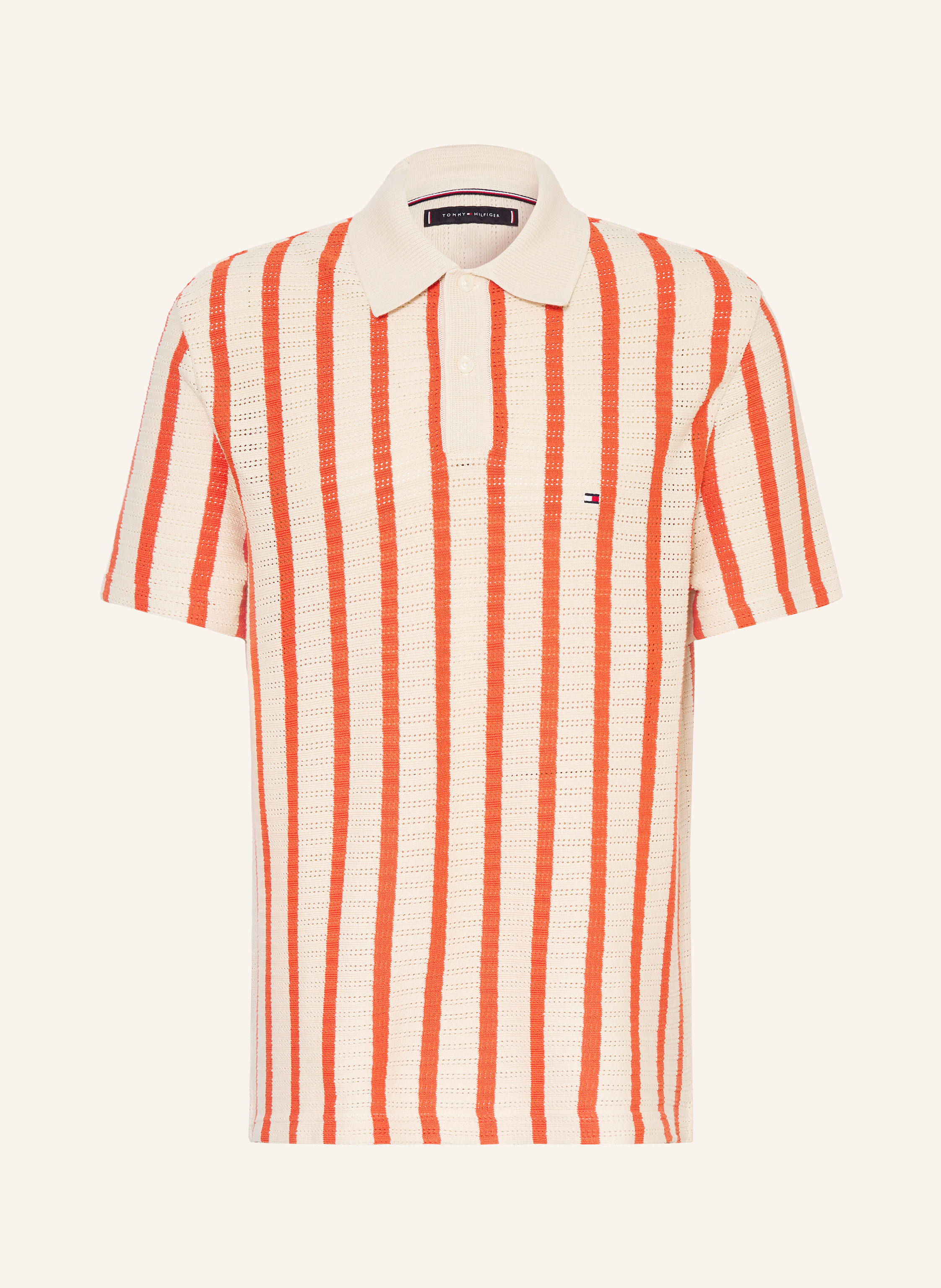 TOMMY HILFIGER Strick-Poloshirt Classic Fit