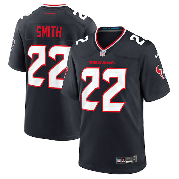 Jaylin Smith Houston Texans Nike Team Game Jersey -  Navy