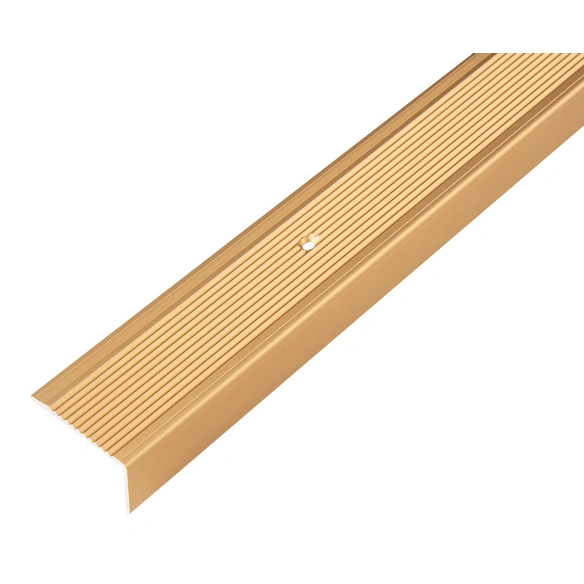 Kantenschutzprofil, eloxiert, goldfarben, LxBxH: 100x4,5x2,3 cm