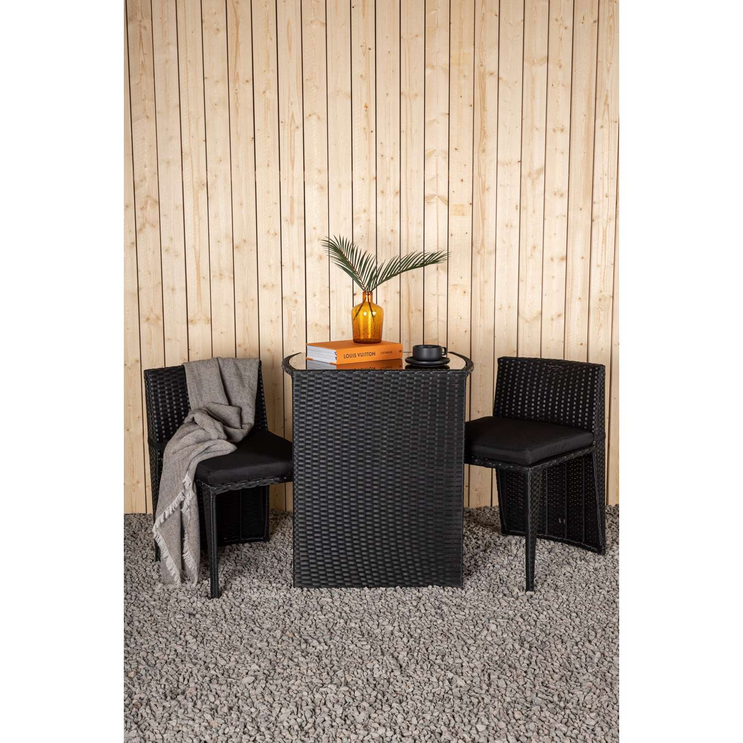 Venture Home Savanna Cafésset - Zwart