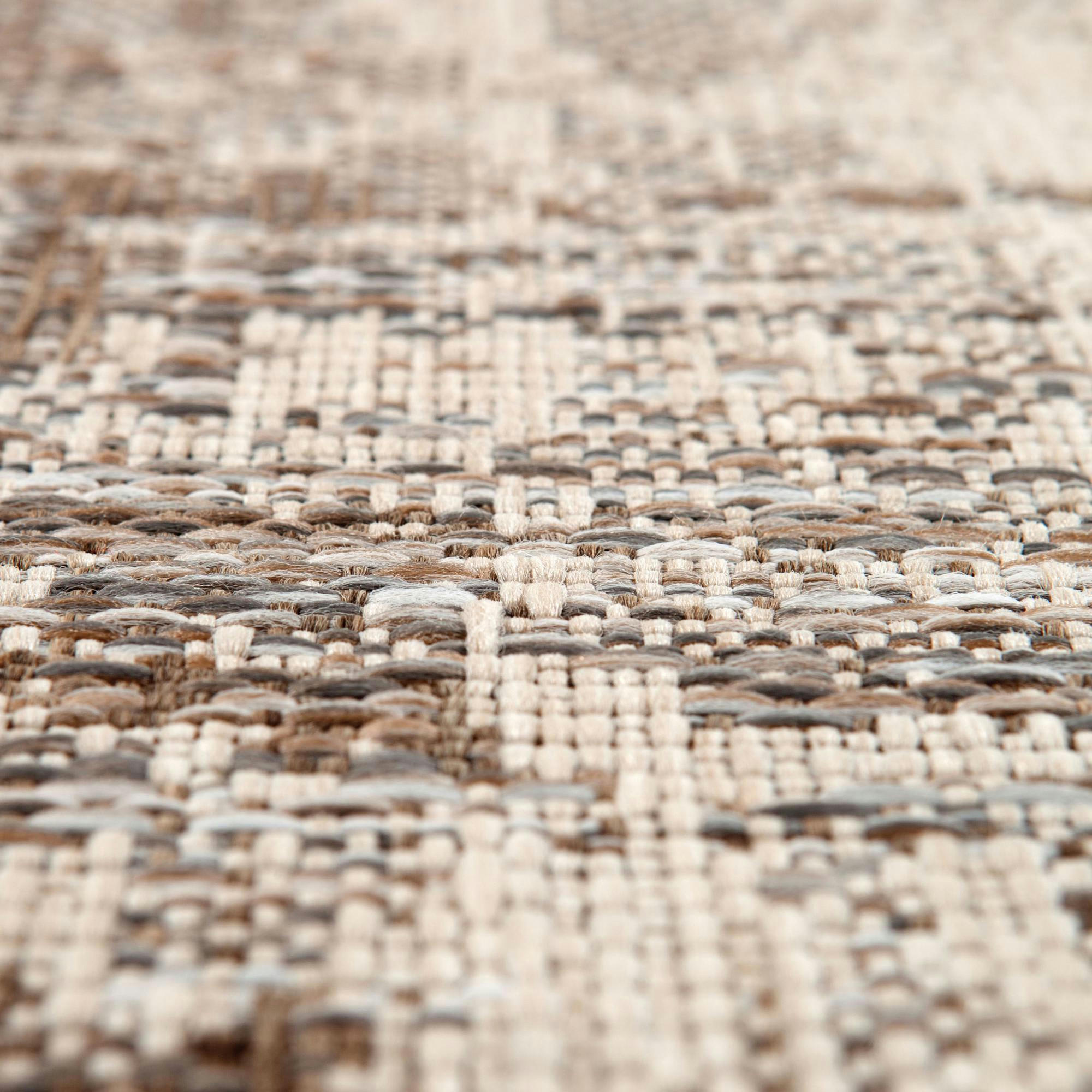 CATANIA - Tapis  outdoor en polypropylene naturel diameter 160