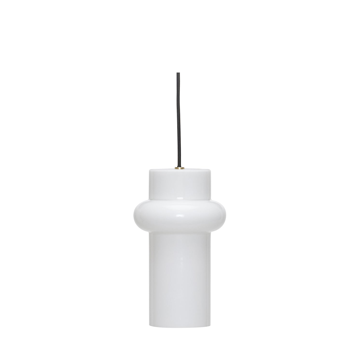 Hübsch hanglamp Pilule - glas/ijzer - ø15xh25cm