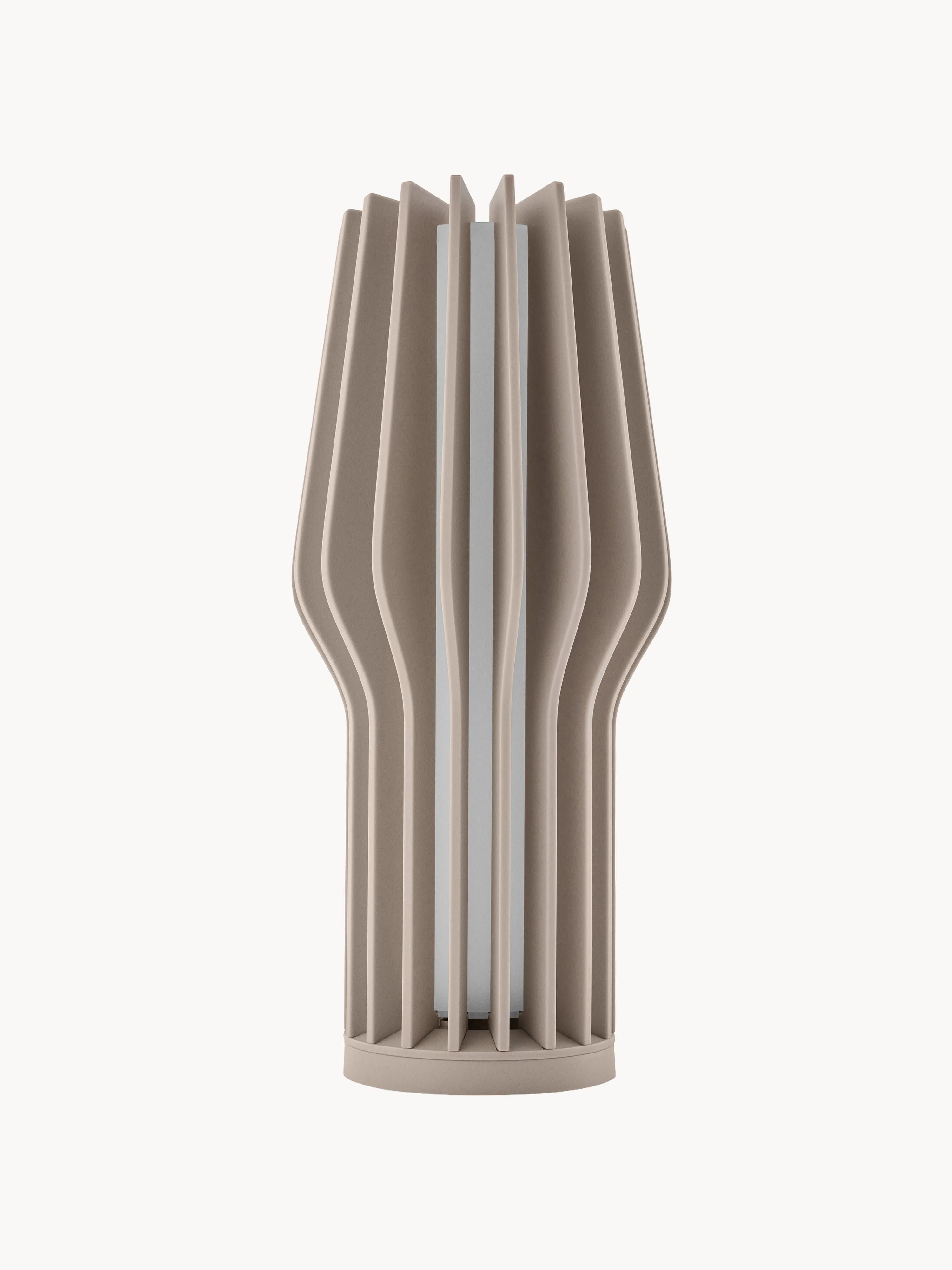 Kleine mobile LED-Tischlampe Radiant, dimmbar