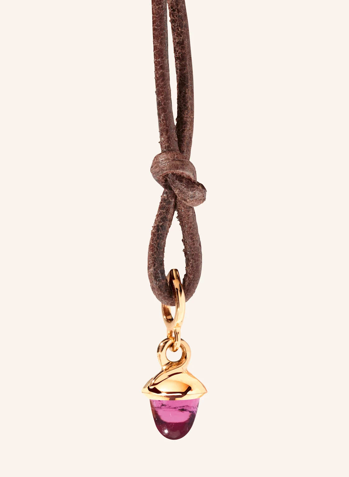 TAMARA COMOLLI Anhänger PENDANT MINIMIKADO TOURMALINE ROSE 18K Roségold