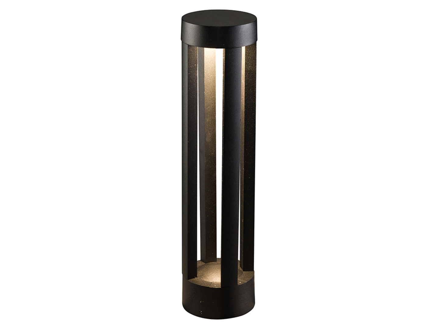 Lampa stojąca zewnętrzna Tepic LED aluminiowa czarna