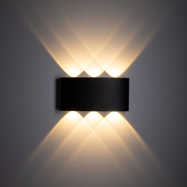 Oprawa natynkowa ścienna LED 1W IP54 ARROW BLACK 18181 TK Lighting