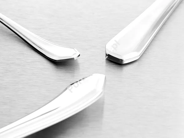 Komplet sztućców 24 cz. na 6 osób Hisar - Riva (4.0/3.0 mm) wysoki połysk