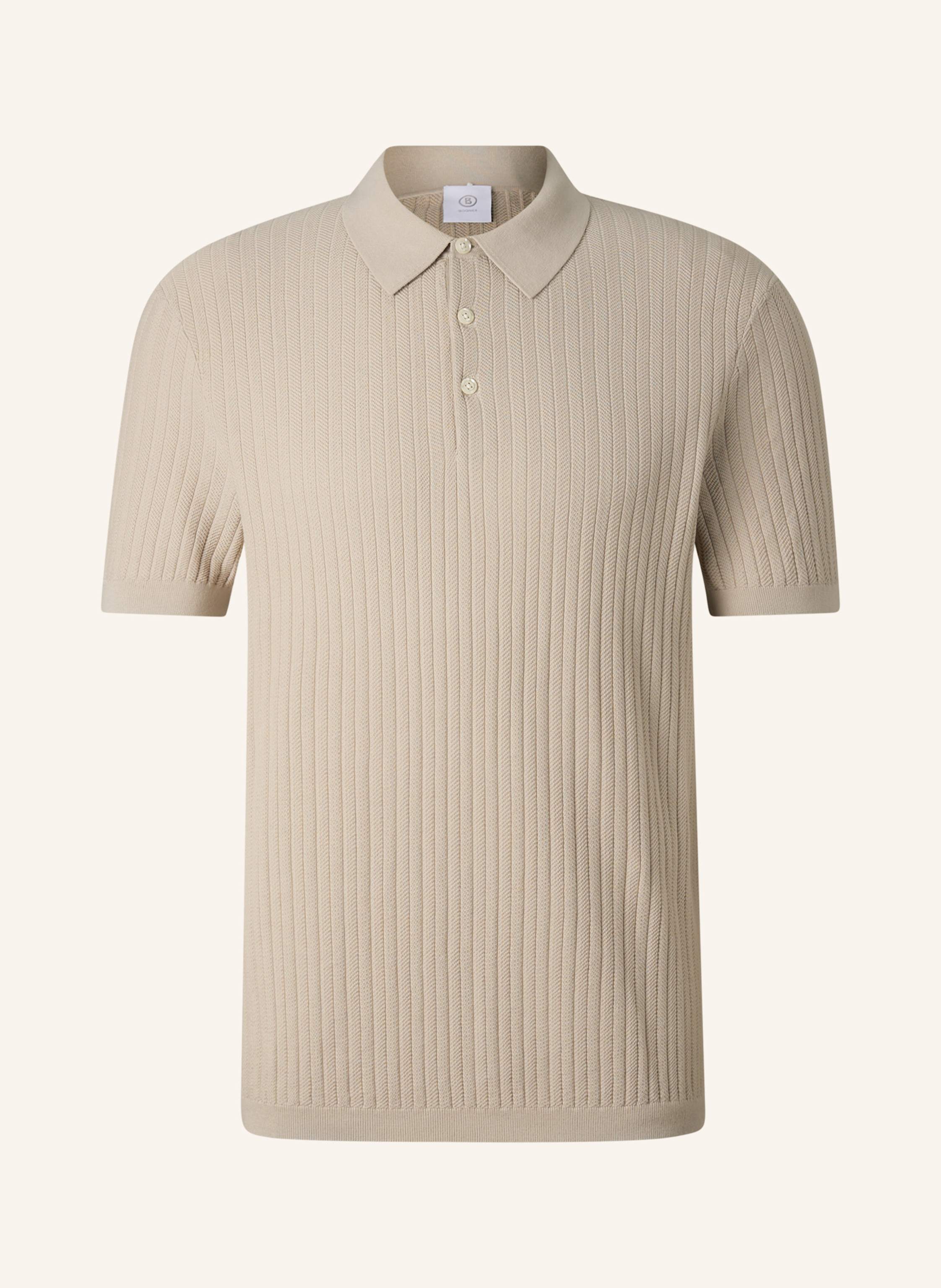 BOGNER Strick-Polo-Shirt Tobias