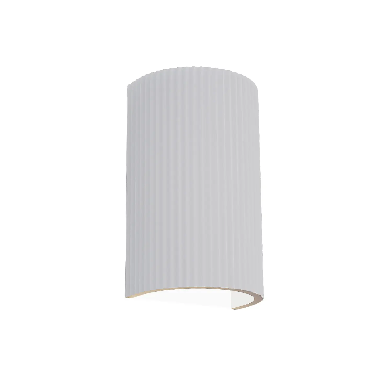 Artdelight wandlamp Nantes - 2 lichts - 7 x 18  cm - wit
