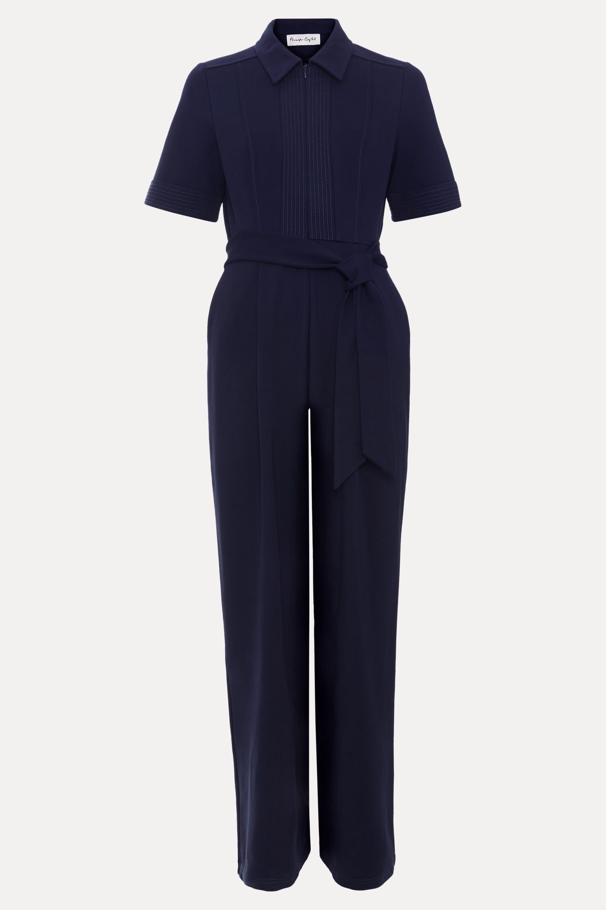 Phase Eight Tabitha Collared Wide-Leg Jumpsuit