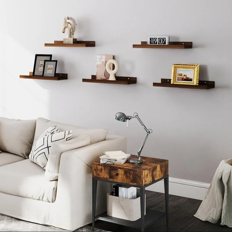 5 Set Floating Shelves for Wall Decor