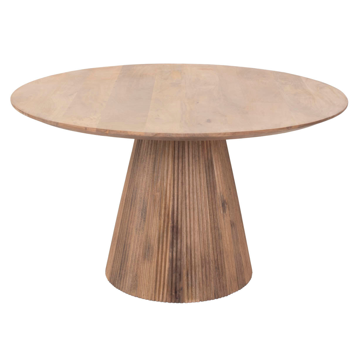 Giga Meubel Eettafel Salvador - Naturel Hout - 130x130x76cm