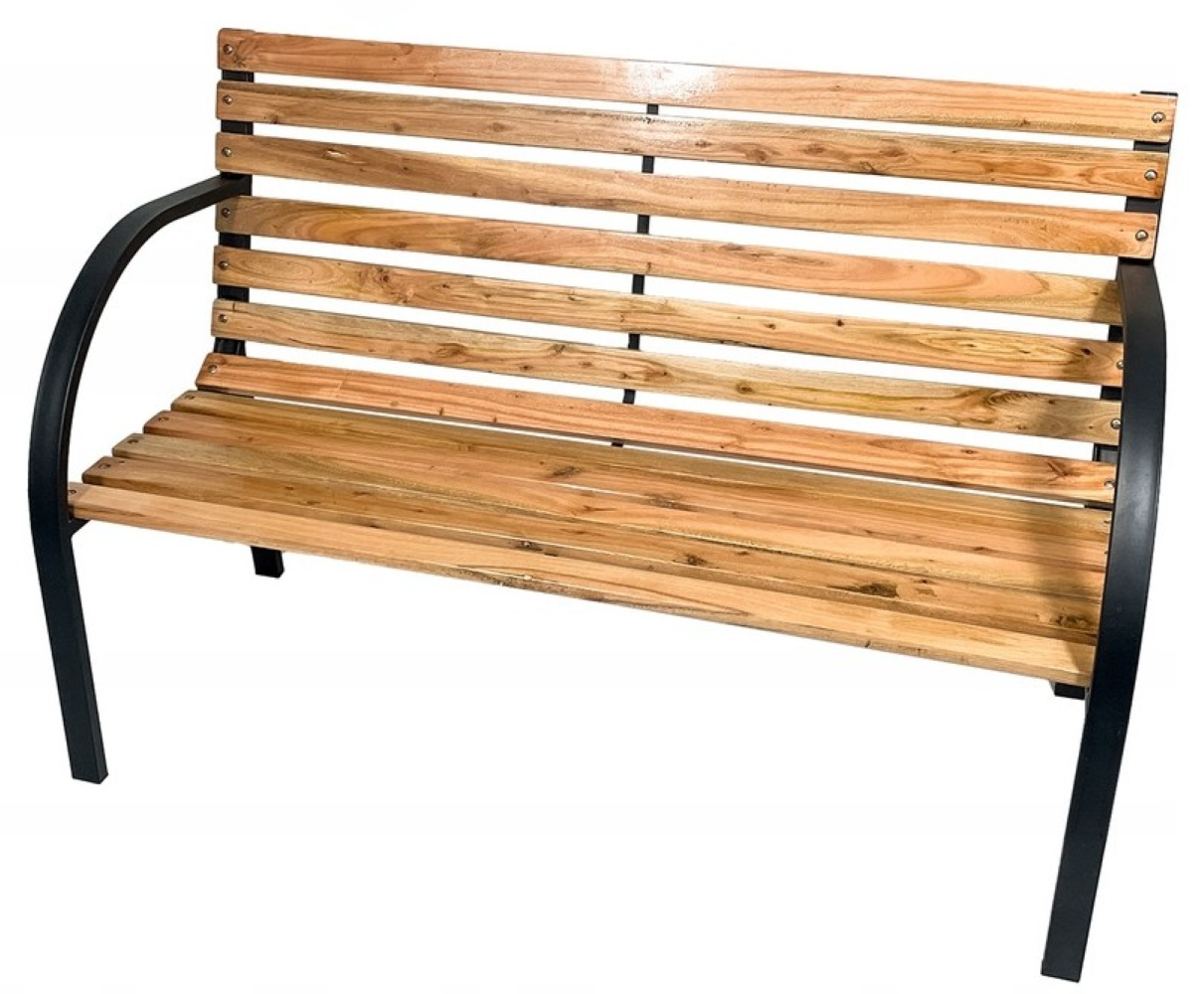 Drewniana ławka ogrodowa taras patio parkowa LO1001
