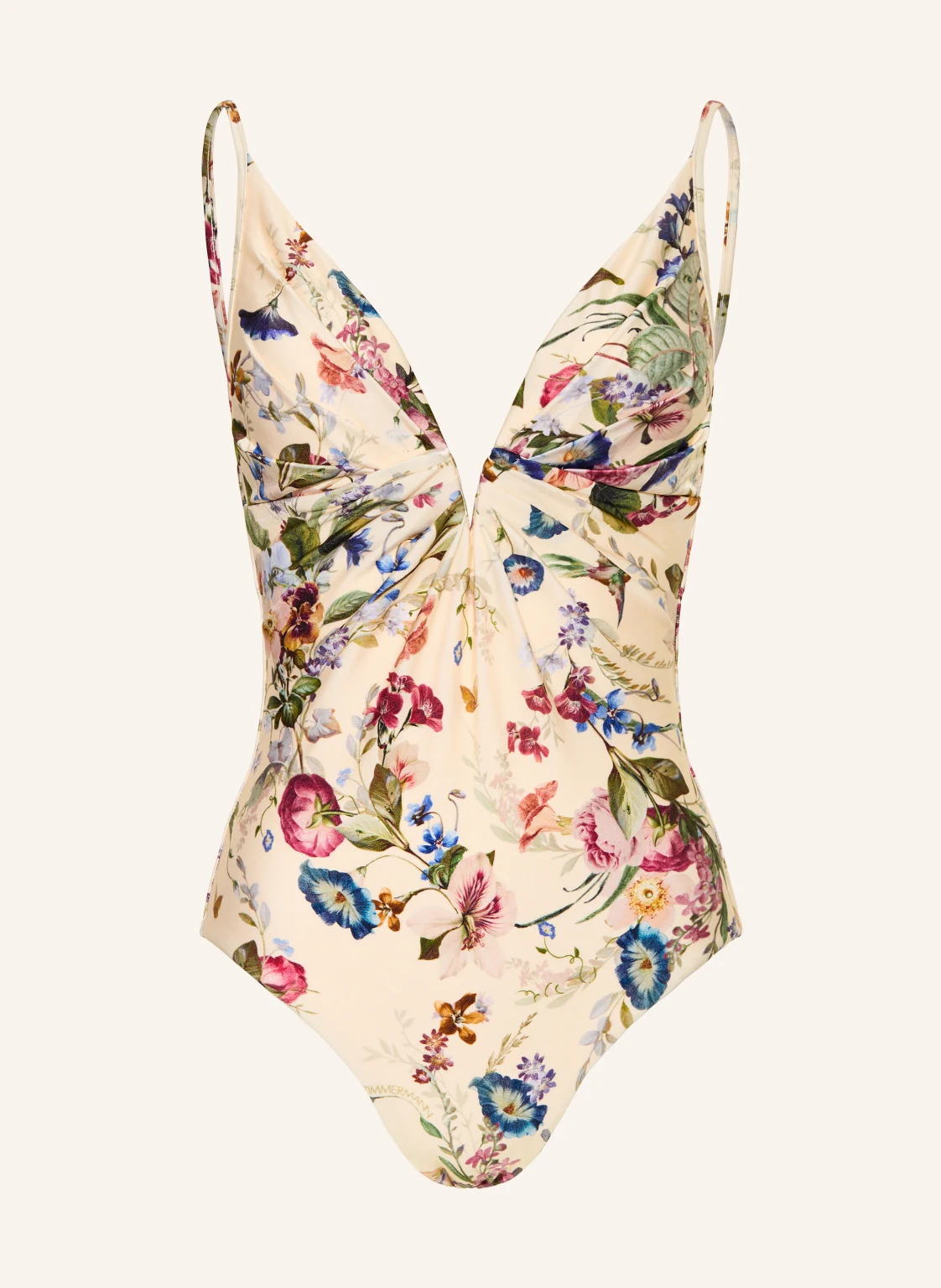 ZIMMERMANN Badeanzug PATIENCE TUCK PLUNGE