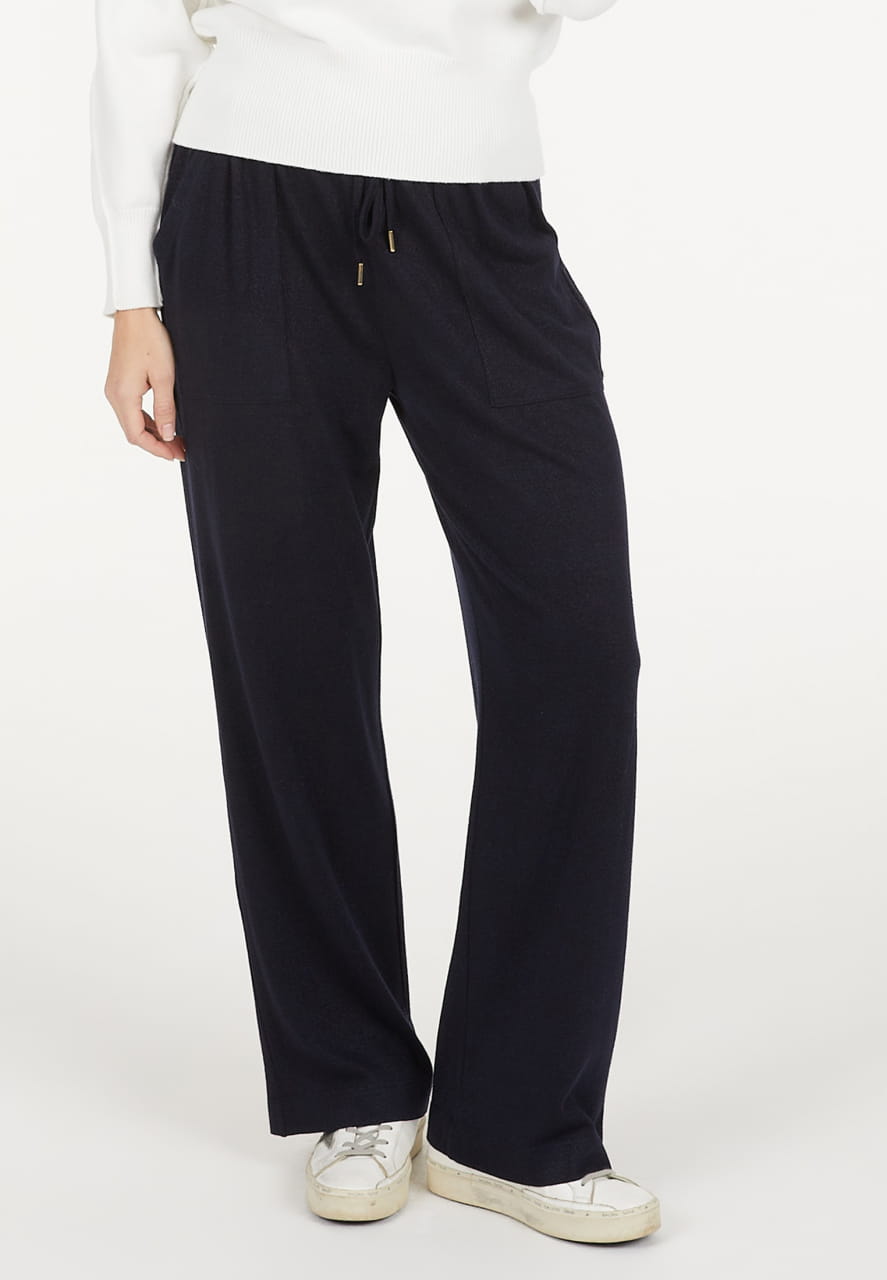 Jerseyhose mit aufgesetzten Taschen