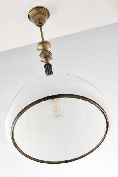 Lampa sufitowa ZEUSmosiądz 1xE27x15W IP20 Jupiter