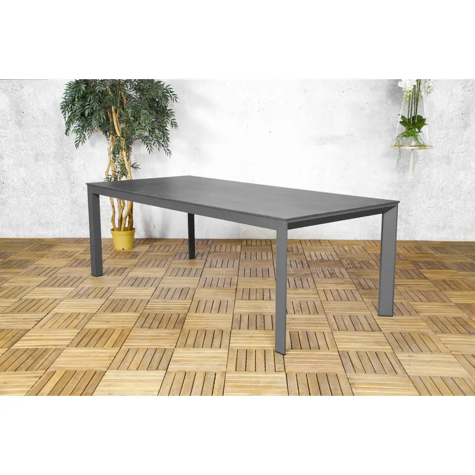 Sens-Line - Bianca Tuintafel - 220x100cm - HPL