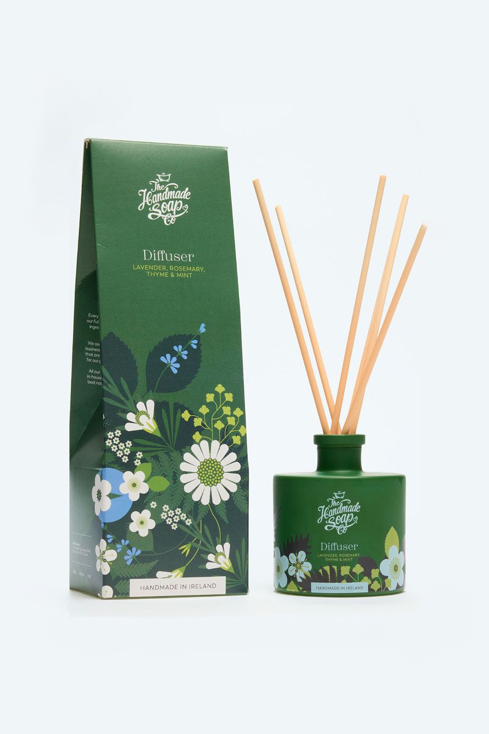 The Handmade Soap Company Lavender, Rosemary, Thyme & Mint Reed Diffuser 200ml