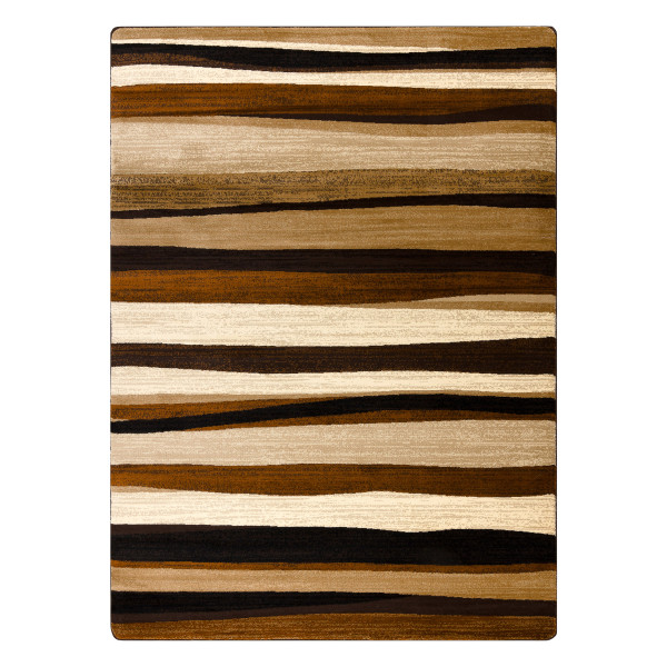 Dywan ROYAL 5374 Fale - beż / brązowy 100x200 cm