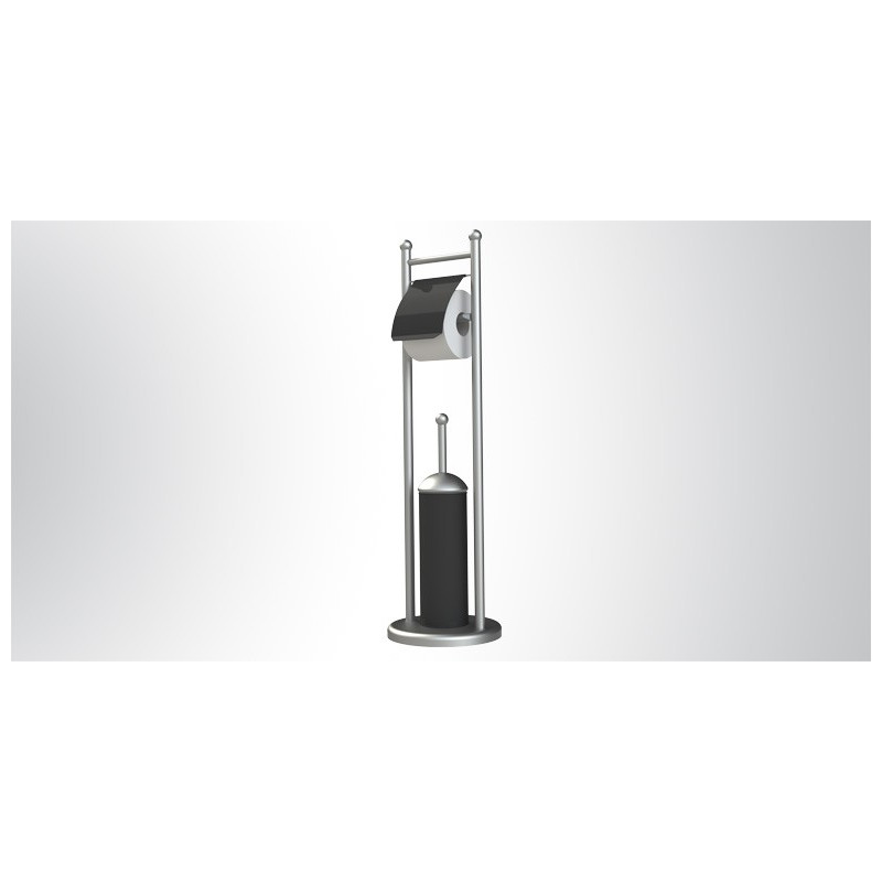Valet de toilette Rondy noir ALLIBERT