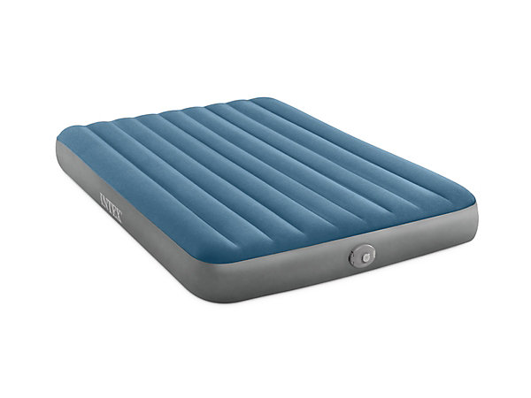 Matelas gonflable Prestige Downy 2 places avec pompe rechargeable - Intex