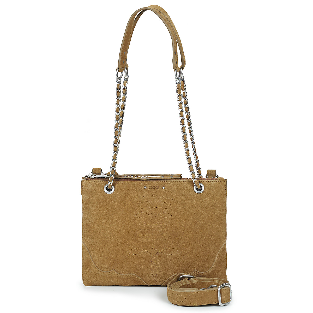 Ikks - 1440 REPORTER WESTERN SUEDE - Camel
