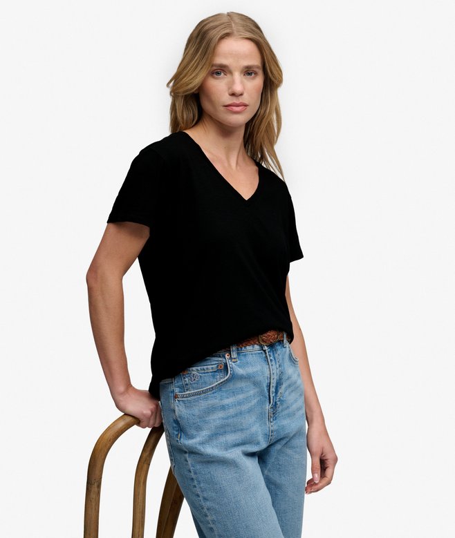 Studios Slub Embroidered T-Shirt