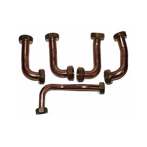 Douilles longues 70mm - SAUNIER DUVAL - 0010025500 - Pour cadre THEMA PLUS - Bas NOx - VMC