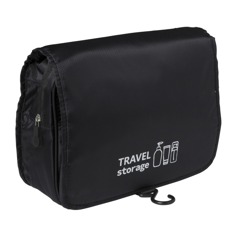 Reistas - zwart - 24,5x18,5x8,5 cm