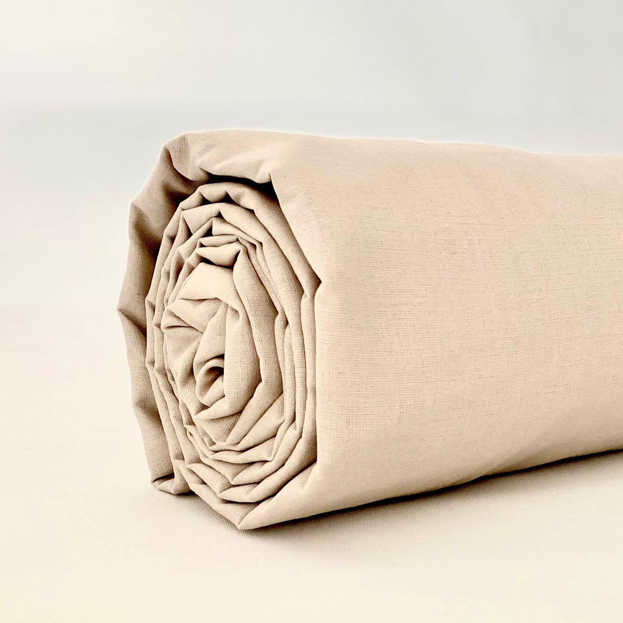 Drap-housse irrétrécissable uni coton