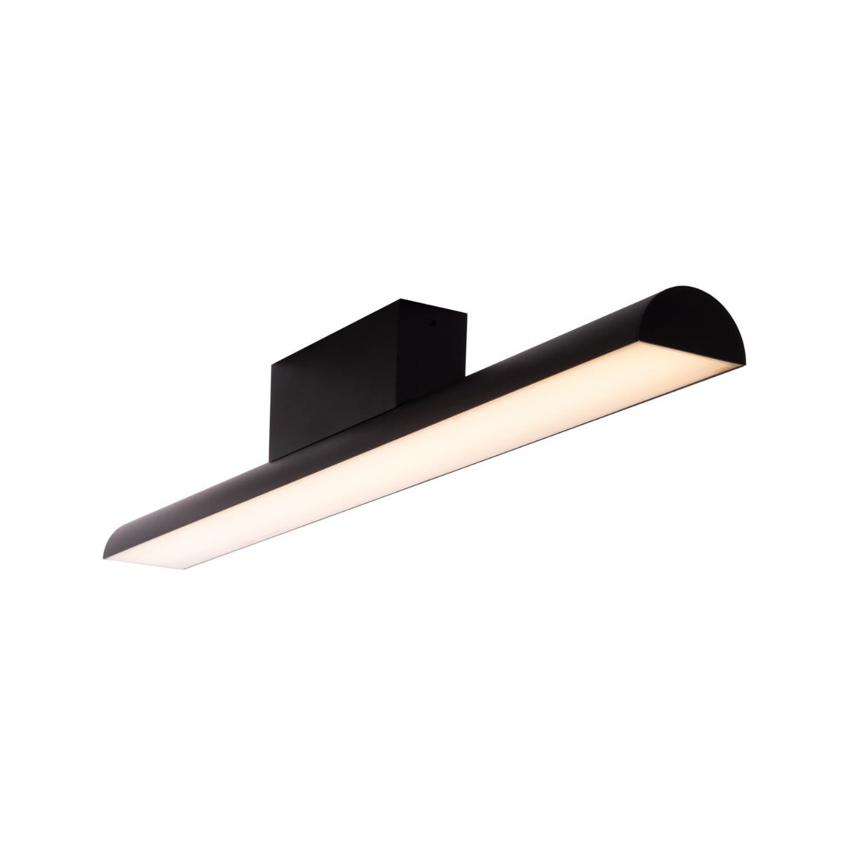 Kinkiet TAMPAczarny LED 1x6W 1020lm wym:8,3x60x6cm IP44 Maxlight