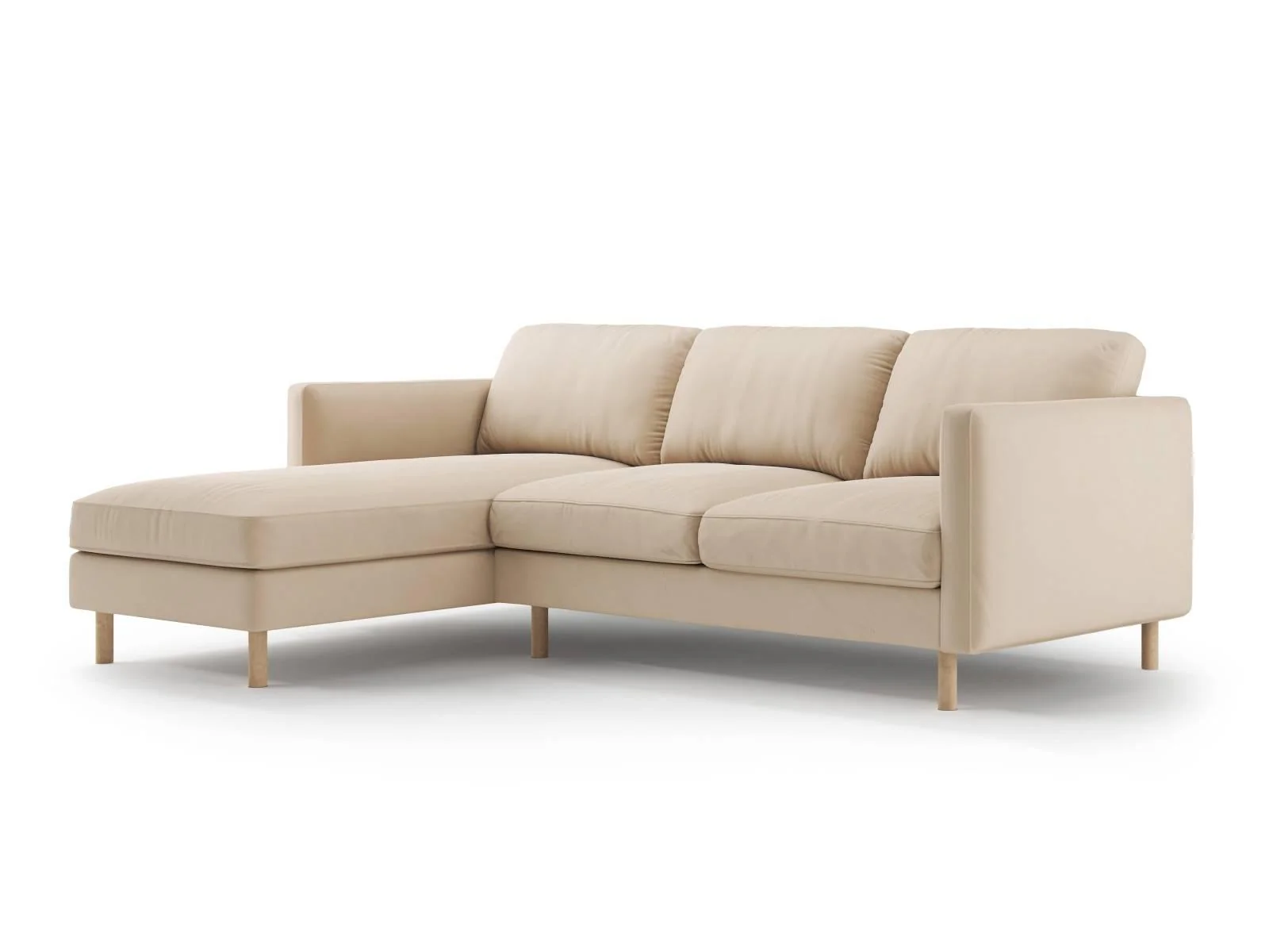 Hoekbank Eden links velvet