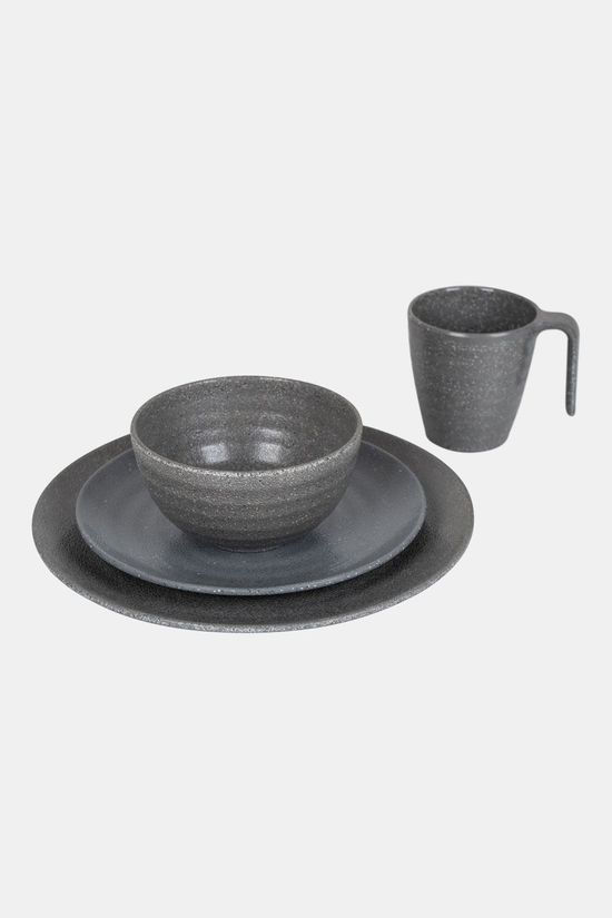 Bo-Camp Servies 100% Melamine 16-Delig Stone
