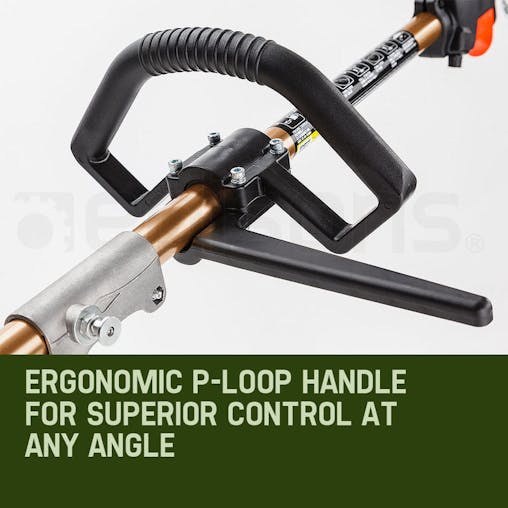 NNEMB 65CC Long Reach Pole Chainsaw Hedge Trimmer Pruner Chain Saw Tree Multi Tool