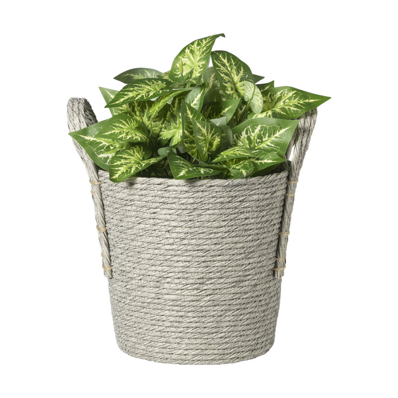 Mand Lotte - &Oslash;22x23 cm - grijs